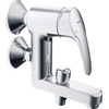 Hansa Mix mitigeur bain 3/4" limitation de température et économie d'eau chrome brillant SW118808 Hansa Mix mitigeur bain 3/4" limitation de température et économie d'eau chrome brillant SW118808