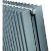 VASCO TULIPA Radiator (decor) H200xD14.5xL81cm 3364W Staal Wit SW139064 VASCO TULIPA Radiator (decor) H200xD14.5xL81cm 3364W Staal Wit SW139064