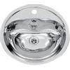 Loggere Neo metro lavabo h20xd16cm 1 trou pour robinet rond acier inoxydable brillant SW113931
