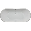 WaveDesign by Wisa Blanca Baignoire îlot 180x80x55cm trou 52mm ovale avec trop-plein Blanc SW115423 WaveDesign by Wisa Blanca Baignoire îlot 180x80x55cm trou 52mm ovale avec trop-plein Blanc SW115423