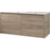 Bruynzeel Matera Onderbouwkast voor dubbele wastafel 120x55x50cm bardolino SW227946 Bruynzeel Matera Onderbouwkast voor dubbele wastafel 120x55x50cm bardolino SW227946