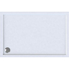 Wisa Maia Receveur de douche 160x90x6cm évacuation 90mm rectangulaire Acrylique Blanc SW115415