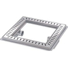 Berg van den vloerput 40x40cm 2x zijafvoer 50 mm rvs SW93641 Berg van den vloerput 40x40cm 2x zijafvoer 50 mm rvs SW93641