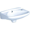Sphinx Delta Fontein D28cm 1 kraangat rechthoek met overloop Keramiek Wit SW119465 Sphinx Delta Fontein D28cm 1 kraangat rechthoek met overloop Keramiek Wit SW119465