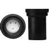 ABU Manchette d'évacuation pour WC Plastique Noir SW114155