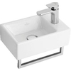 Villeroy & Boch Memento Fontein D26cm 1 kraangat rechthoek Keramiek starwhite SW114036 Villeroy & Boch Memento Fontein D26cm 1 kraangat rechthoek Keramiek starwhite SW114036