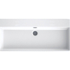 Bruynzeel Roma Keramische wastafel 100x12.5x46cm zonder kraangaten wit SW338005 Bruynzeel Roma Keramische wastafel 100x12.5x46cm zonder kraangaten wit SW338005