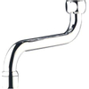 Presto robinets sanitaires à bec 3/4 pouce avec bec pivotant chrome brillant SW116576