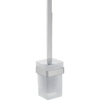 Emco Loft Closetborstelgarnituur H37.6xB9.5cm Massief messing/glas RVS SW114401 Emco Loft Closetborstelgarnituur H37.6xB9.5cm Massief messing/glas RVS SW114401