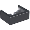 Geberit iCon wastafelonderbouwkast m. 1 lade 59.5x24x47.7cm m. greep lava mat SW417682 Geberit iCon wastafelonderbouwkast m. 1 lade 59.5x24x47.7cm m. greep lava mat SW417682