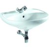 Jika Wastafel H15.5xD35cm 1 kraangat Rond Keramiek Wit SW114397 Jika Wastafel H15.5xD35cm 1 kraangat Rond Keramiek Wit SW114397