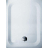 Bette Super Vlak Receveur de douche 120x120x3.5cm 90cm Carré Acier Pergamon SW112371