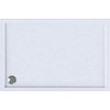 Wisa Maia Receveur de douche 180x90x6cm évacuation 90mm rectangulaire Acrylique Blanc SW115418