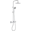 Paffoni Light Douchecombinatie set H124cm diameter: 22.5cm 110cm Chroom SW113136 Paffoni Light Douchecombinatie set H124cm diameter: 22.5cm 110cm Chroom SW113136