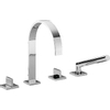 Dornbracht Mem Badmengkraan (opbouw) 1/2 inch 4 kraangaten temperatuurbegrenzing platina mat SW118589 Dornbracht Mem Badmengkraan (opbouw) 1/2 inch 4 kraangaten temperatuurbegrenzing platina mat SW118589