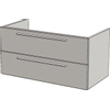 Bruynzeel Bando/Combo Onderbouwkast 90x45x45cm 2 laden exclusief grepen mat wit SW119162 Bruynzeel Bando/Combo Onderbouwkast 90x45x45cm 2 laden exclusief grepen mat wit SW119162