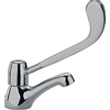 Paffoni Robinet de lave-mains 1/2 pouce 1 trou de robinet Chrome brillant SW113943