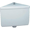 Rezi laaghangend reservoir - 49x26x33cm - spoelonderbreking - met stopkraan - wit SW114504