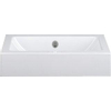 Alape Ab serie opbouw wastafel 58,5x40,5x6cm wit GA57712 Alape Ab serie opbouw wastafel 58,5x40,5x6cm wit GA57712