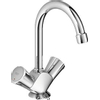 Grohe Costa L wastafelkraan met ketting chroom 0440126 Grohe Costa L wastafelkraan met ketting chroom 0440126