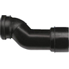 ABU Manchon d'évacuation de WC Plastique Noir SW114218