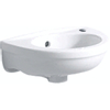 Geberit Fidelio fontein 37x25cm met kraangat rechts porselein wit 0083259 Geberit Fidelio fontein 37x25cm met kraangat rechts porselein wit 0083259