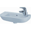 Laufen Pro Fontein D25cm 1 kraangat rechthoek met overloop Keramiek Wit SW113318 Laufen Pro Fontein D25cm 1 kraangat rechthoek met overloop Keramiek Wit SW113318