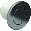 Geberit Type10 2 knops pneumatische inbouw drukker chroom wit GA17153 Geberit Type10 2 knops pneumatische inbouw drukker chroom wit GA17153