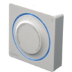 Uponor smatrix wave thermostat t 165 pod radio 26.5x80x80mm sans fil max. 30m avec bouton rotatif blanc brillant (RAL9016) SW74746