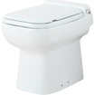 Sanibroyeur Sanicompact Luxe broyeur de matières fécales dans cuvette de WC au sol avec abattant de WC 0620218