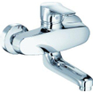 Kludi Objekta robinet mural avec bec orientable 11,5cm chrome 0413111