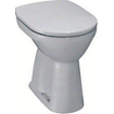 Jika Lyra plus - Staand toilet - verhoogd +6 - AO aansluiting - vlakspoel - keramiek - glans wit SW93584