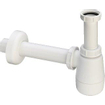 Viega siphon de bidet en plastique avec tube mural 5/4 avec rosace 0510253