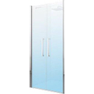 Novellini Young 2.0 2B porte pivotante 2 pièces pour niche 87/91x200cm profil matchroom verre clair 0336258