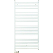 Zehnder Zeno radiateur sèche-serviettes 78.8x60cm 447watt acier blanc brillant 7612152