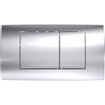 Geberit Twinline Bouton de commande WC DualFlush 34x18.5cm Chrome brillant SECOND CHOIX OUT8642