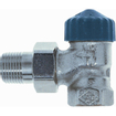 Heimeier Robinet d'arrêt thermostatique pour radiateur 1/2 coudé Kvs 2,50 m3 h faible résistance 7502001