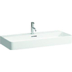 Laufen Val Lavabo pour meuble 95x42cm 2 trous de robinet avec trop-plein blanc SW97453