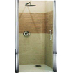 Novellini Giada porte pivotante pour niche 1B 87 90x195cm droite profil blanc et verre clair 0334539