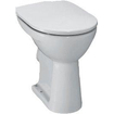 Jika lyraplus toilettes sur pied +6 chasse d'eau pk avec 4 trous de vis blanc SW93585