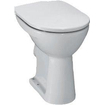 Jika Lyraplus WC au sol surélevé +6 à chasse plate pk avec 4 trous de vis blanc SW93585