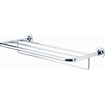 Geesa Luna porte-serviettes avec plateau 60cm chrome 0653314
