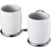Haceka Allure Porte-gobelets double chrome HA401808