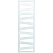 Zehnder Ribbon Radiateur sèche-serviettes électrique 156,7 cm 230 volts | 50 Hz Acier Blanc brillant SW270218