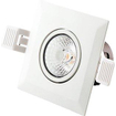 Interlight led downlight carré dimmable 90mm 9w blanc il dc9s36dcw 4246913