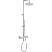Paffoni Light Ensemble de douche H126.5cm diamètre: 22.5cm 70cm Chrome SW113135