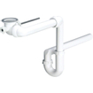 Viega Siphon de meuble 1 1/4"X32 mm. avec bonde Chrome Blanc GA13547