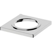 Hansa Hansaliving rosace carrée pour robinets avec commande par le dessus 5,5x5,5cm chrome 0396196