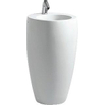 Laufen Alessi one lavabo à poser 53x53cm sans trou pour robinet avec lcc blanc 0084186