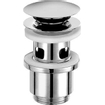 Kludi bonde push-open avec trop-plein 5/4" chrome 0401700